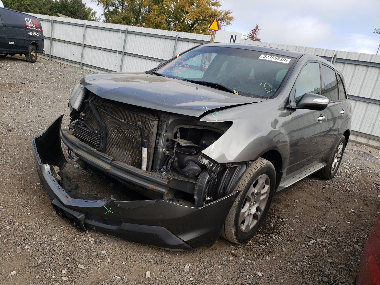 Photo 1 VIN: 2HNYD28307H533192 - ACURA MDX TECHNO 