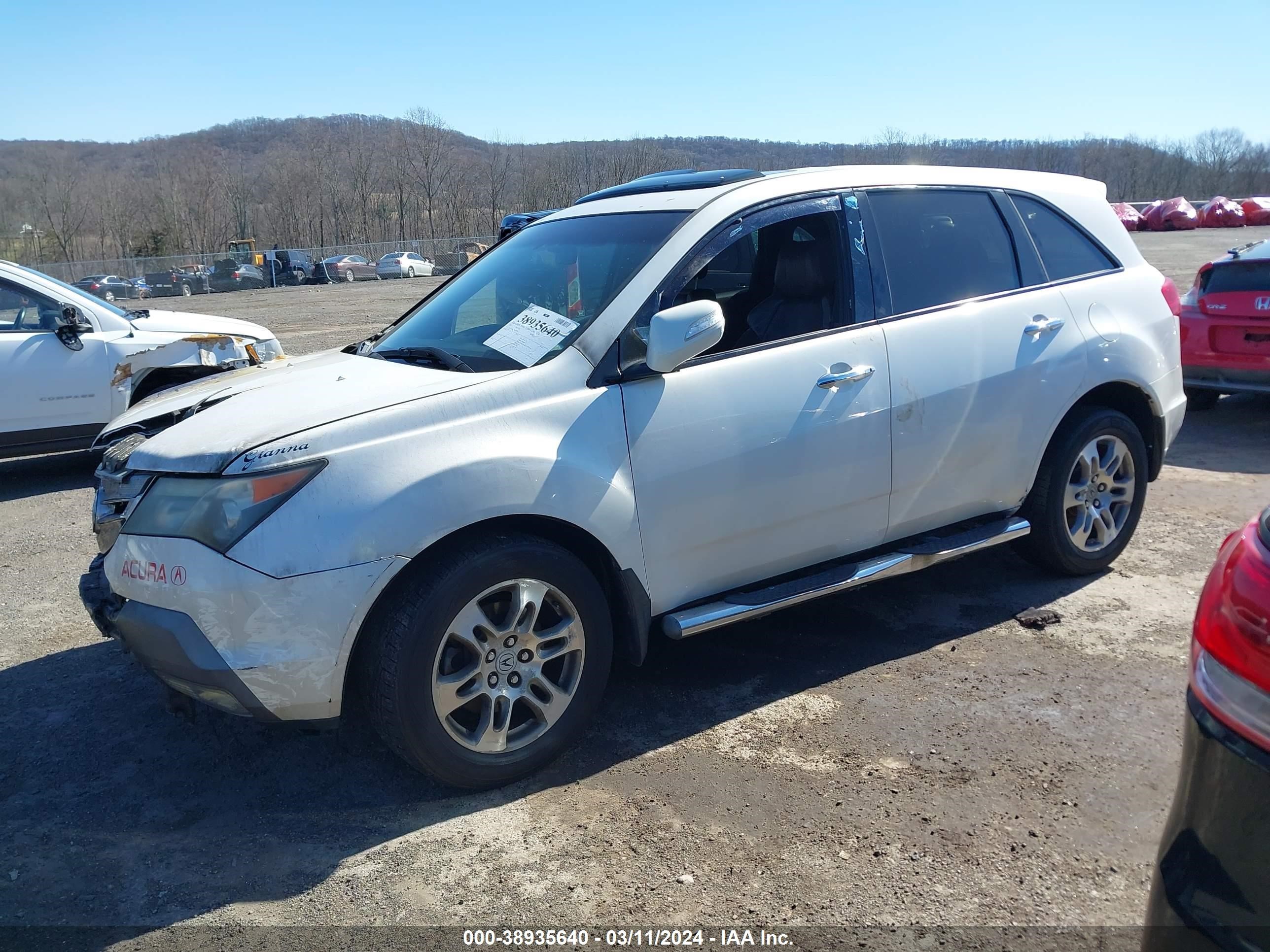 Photo 1 VIN: 2HNYD28377H520309 - ACURA MDX 