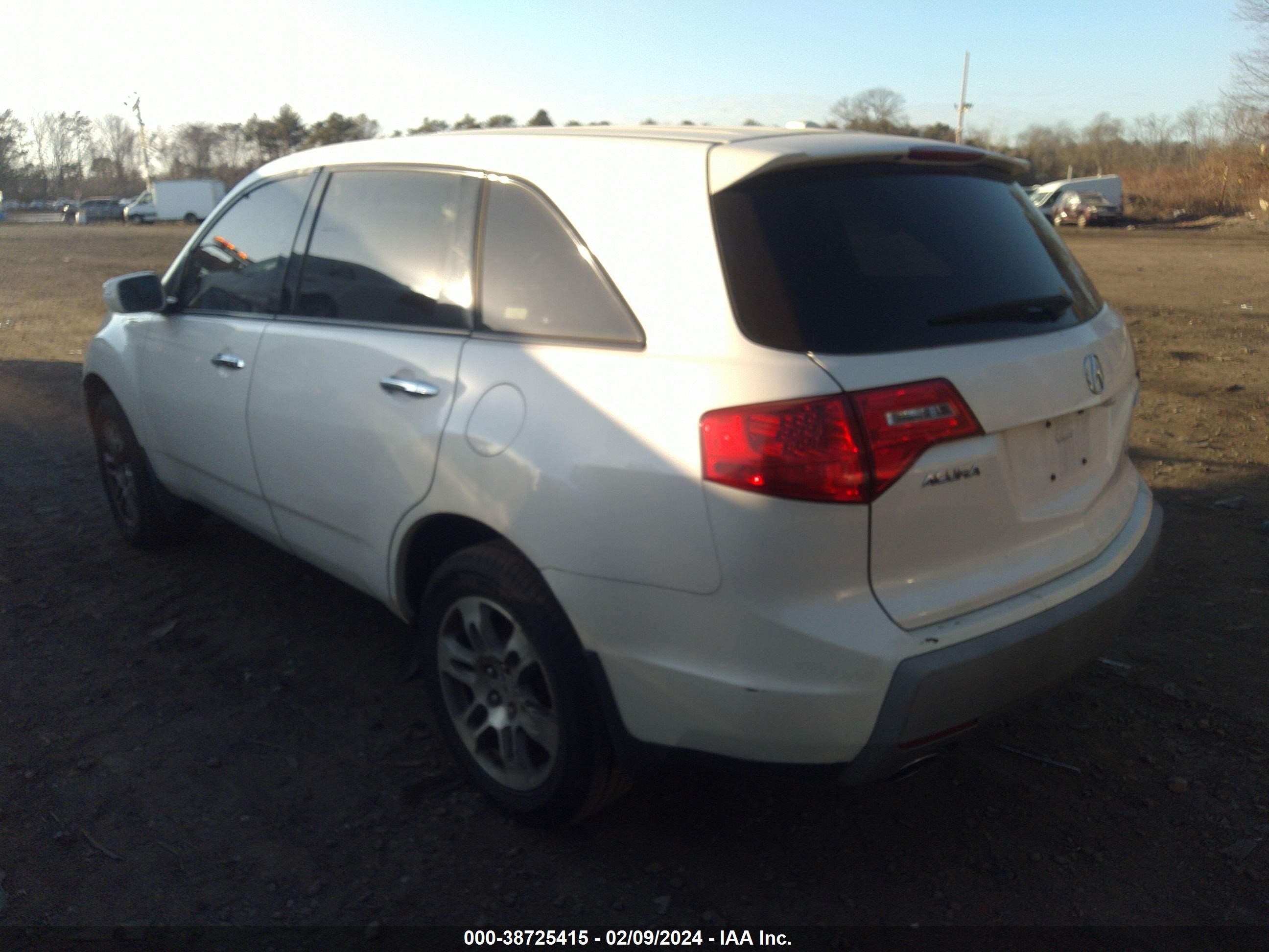 Photo 2 VIN: 2HNYD28397H540089 - ACURA MDX 