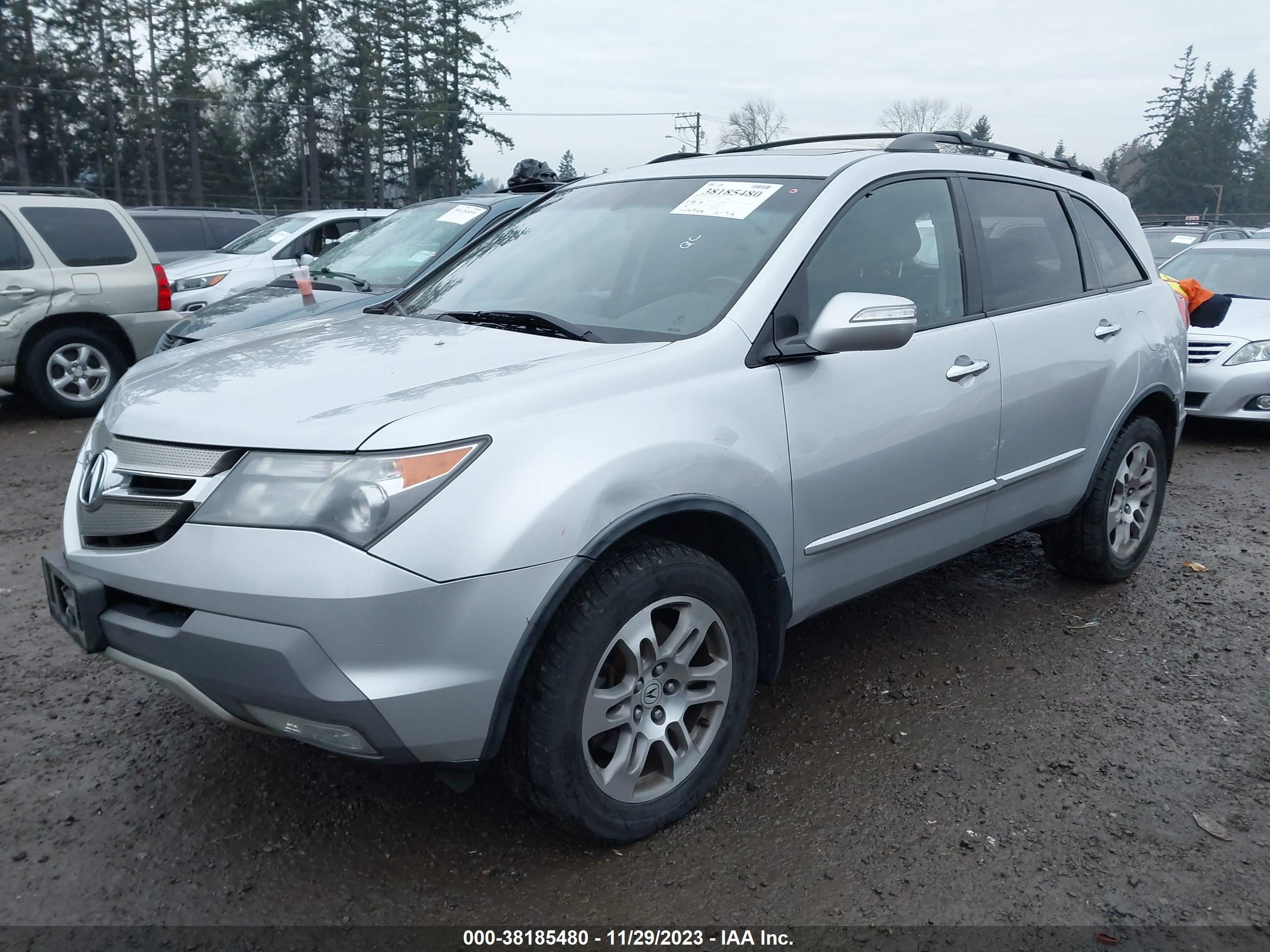 Photo 1 VIN: 2HNYD283X7H523513 - ACURA MDX 