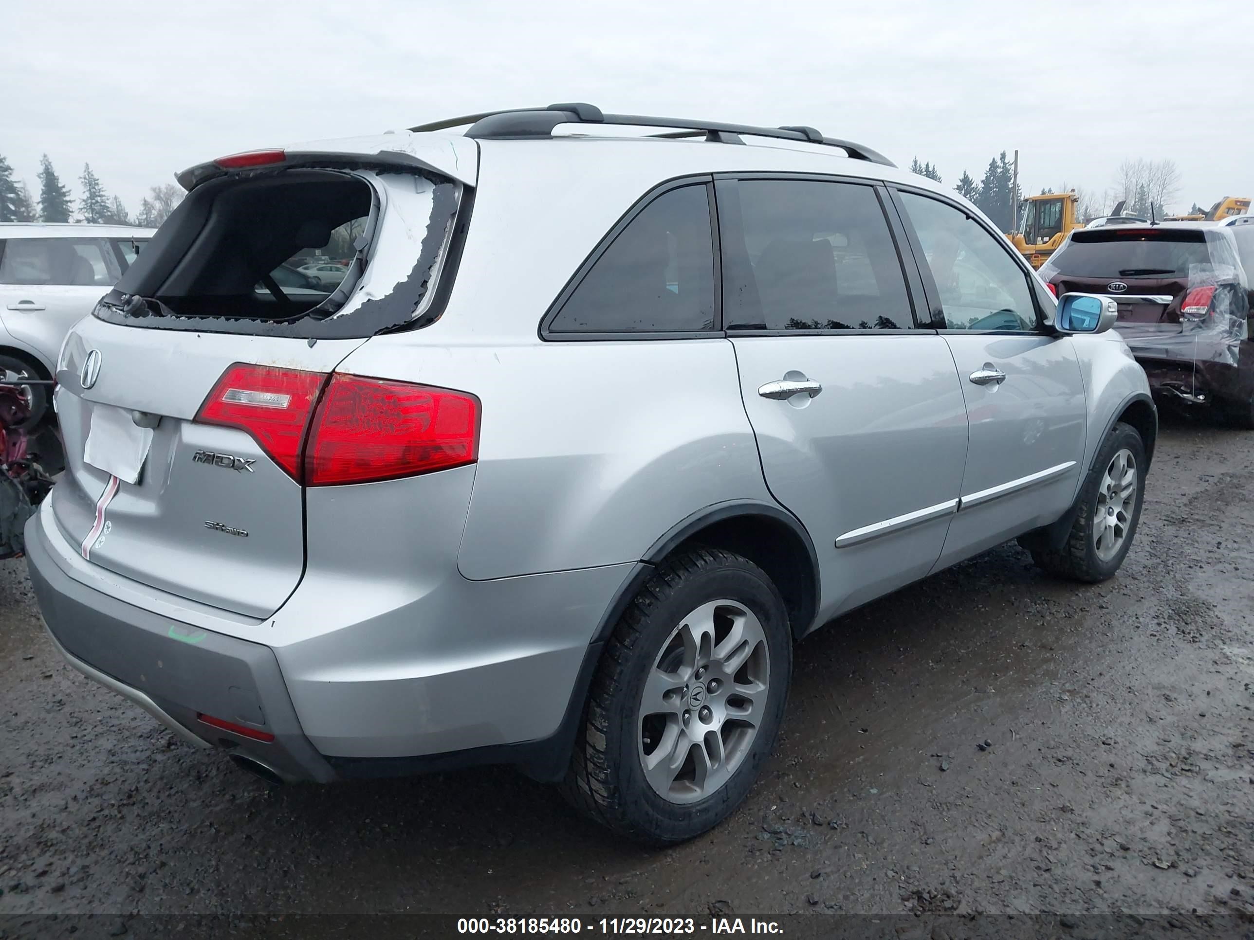 Photo 3 VIN: 2HNYD283X7H523513 - ACURA MDX 