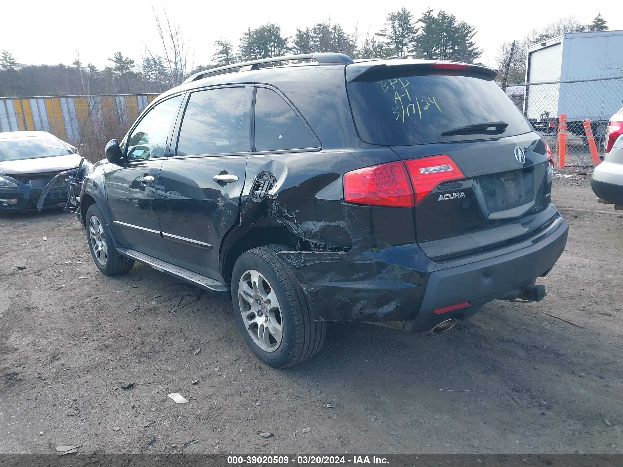 Photo 2 VIN: 2HNYD28429H526479 - ACURA MDX 