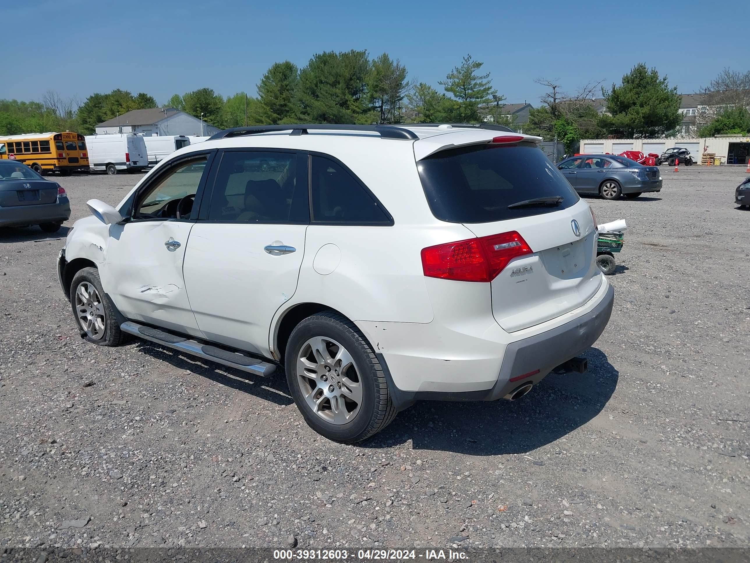 Photo 2 VIN: 2HNYD28439H522294 - ACURA MDX 