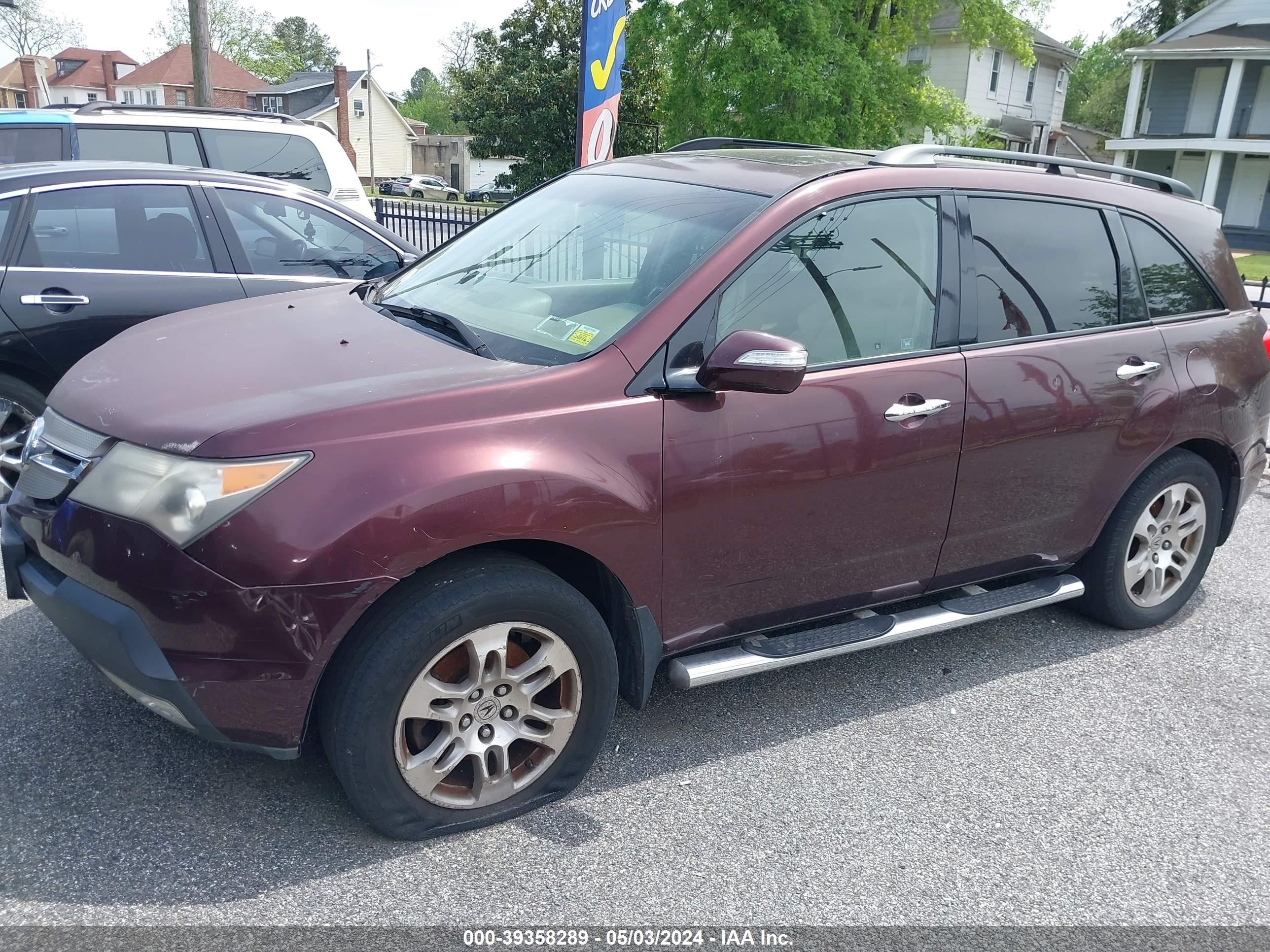 Photo 1 VIN: 2HNYD28459H507652 - ACURA MDX 