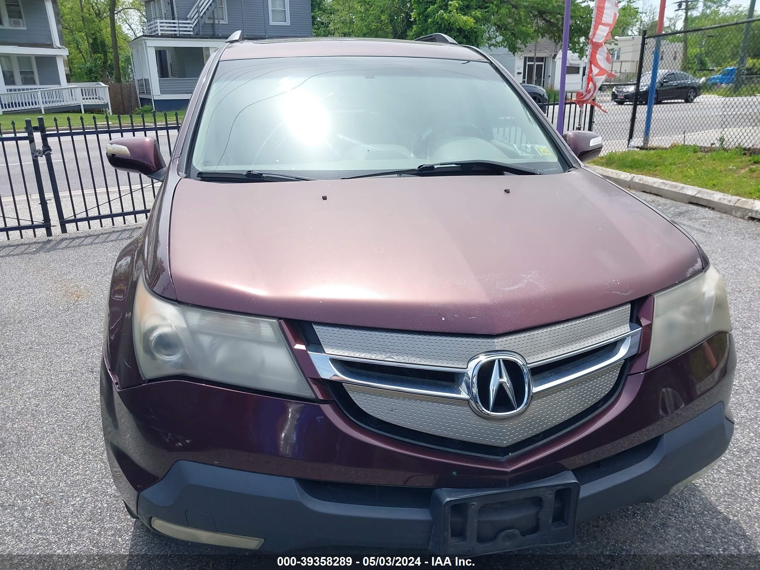 Photo 13 VIN: 2HNYD28459H507652 - ACURA MDX 