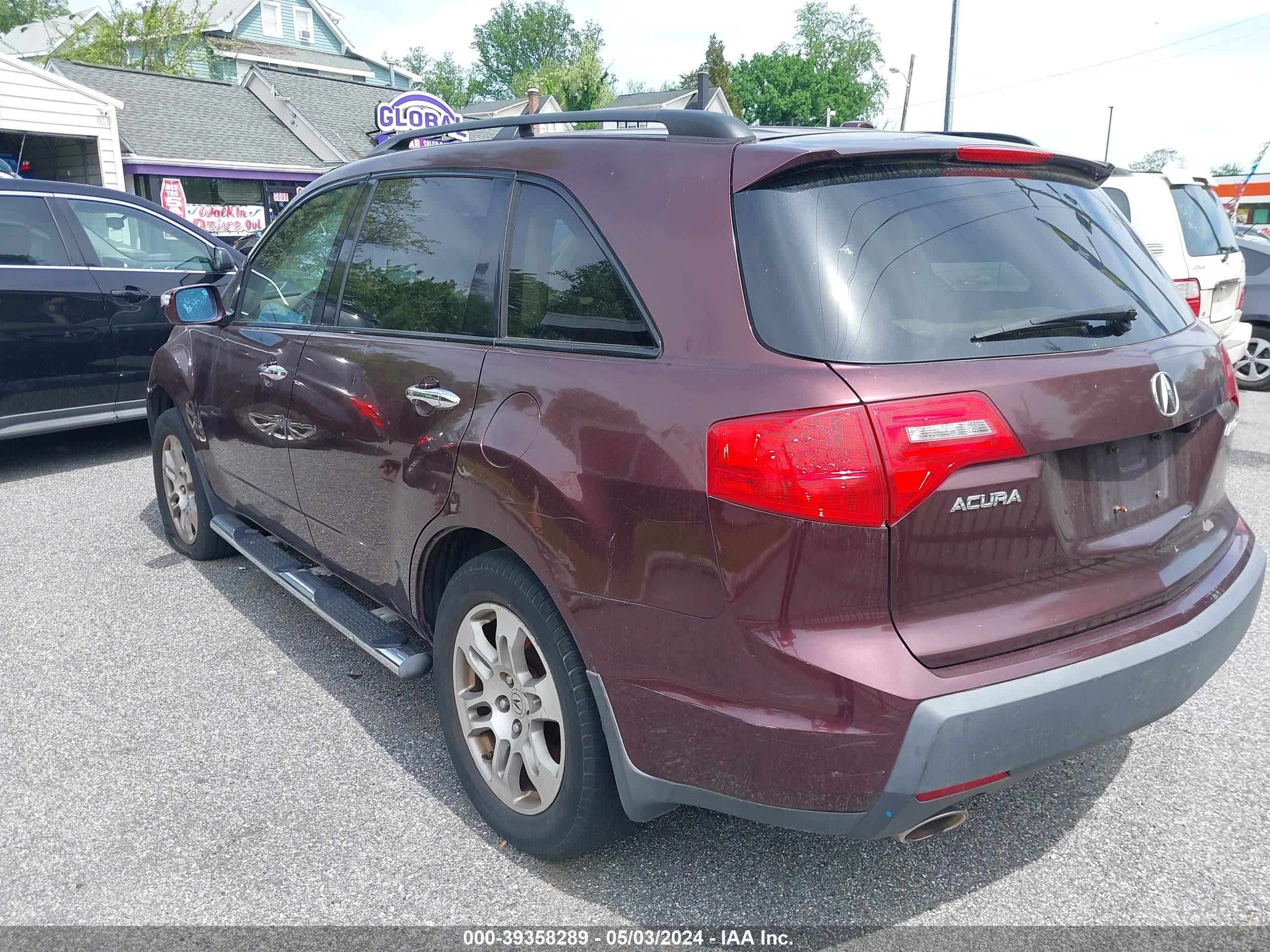 Photo 2 VIN: 2HNYD28459H507652 - ACURA MDX 