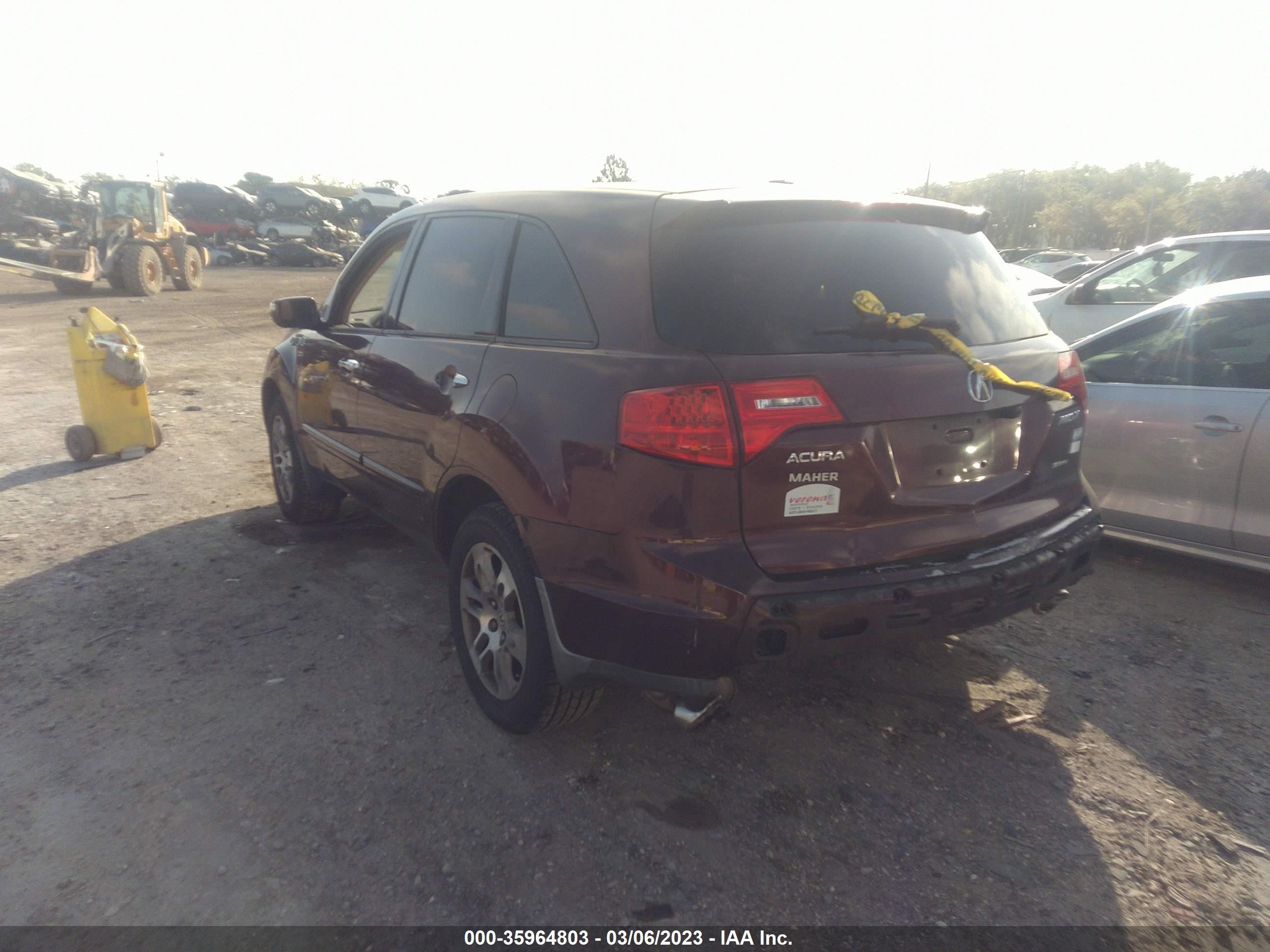 Photo 2 VIN: 2HNYD28468H524569 - ACURA MDX 