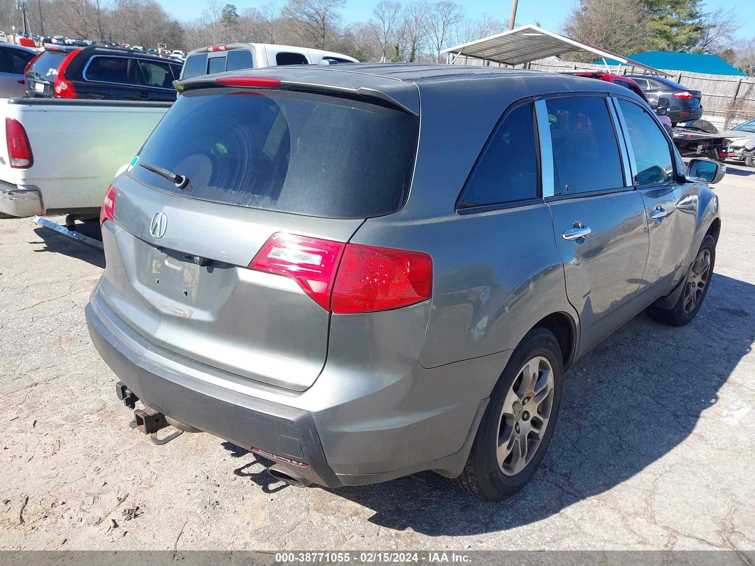 Photo 3 VIN: 2HNYD284X7H533953 - ACURA MDX 