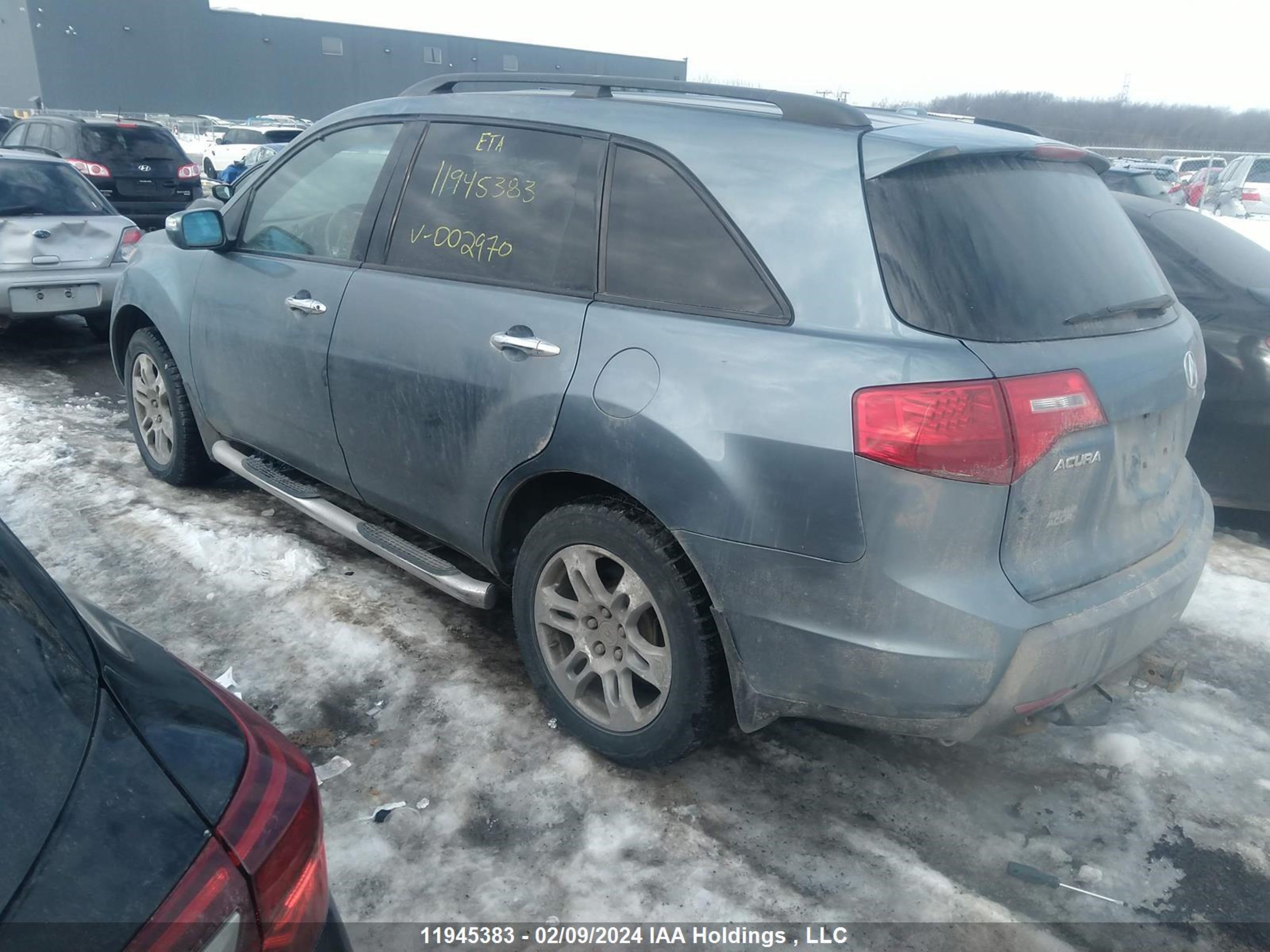 Photo 2 VIN: 2HNYD28567H002970 - ACURA MDX 