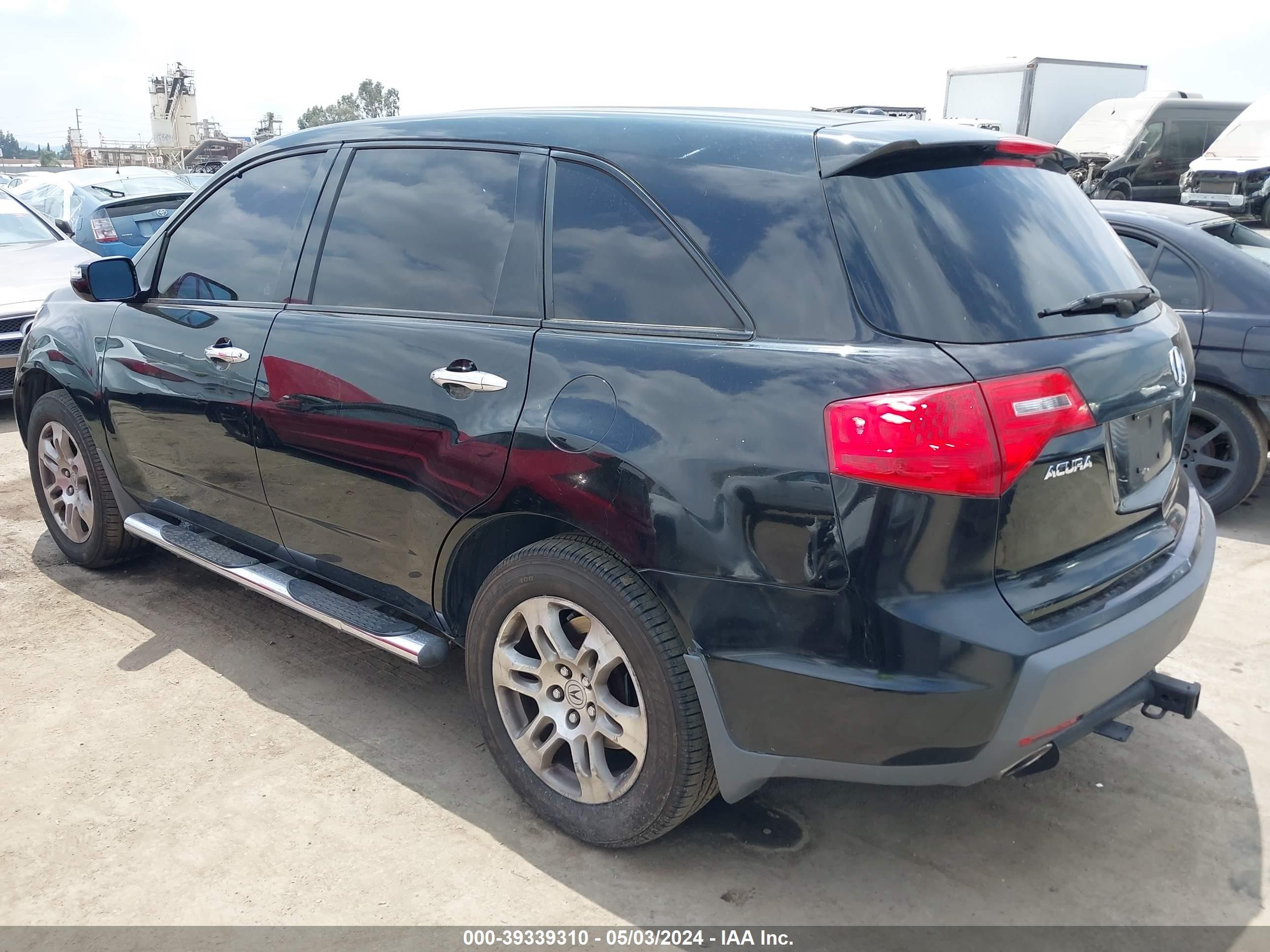 Photo 2 VIN: 2HNYD28649H520927 - ACURA MDX 