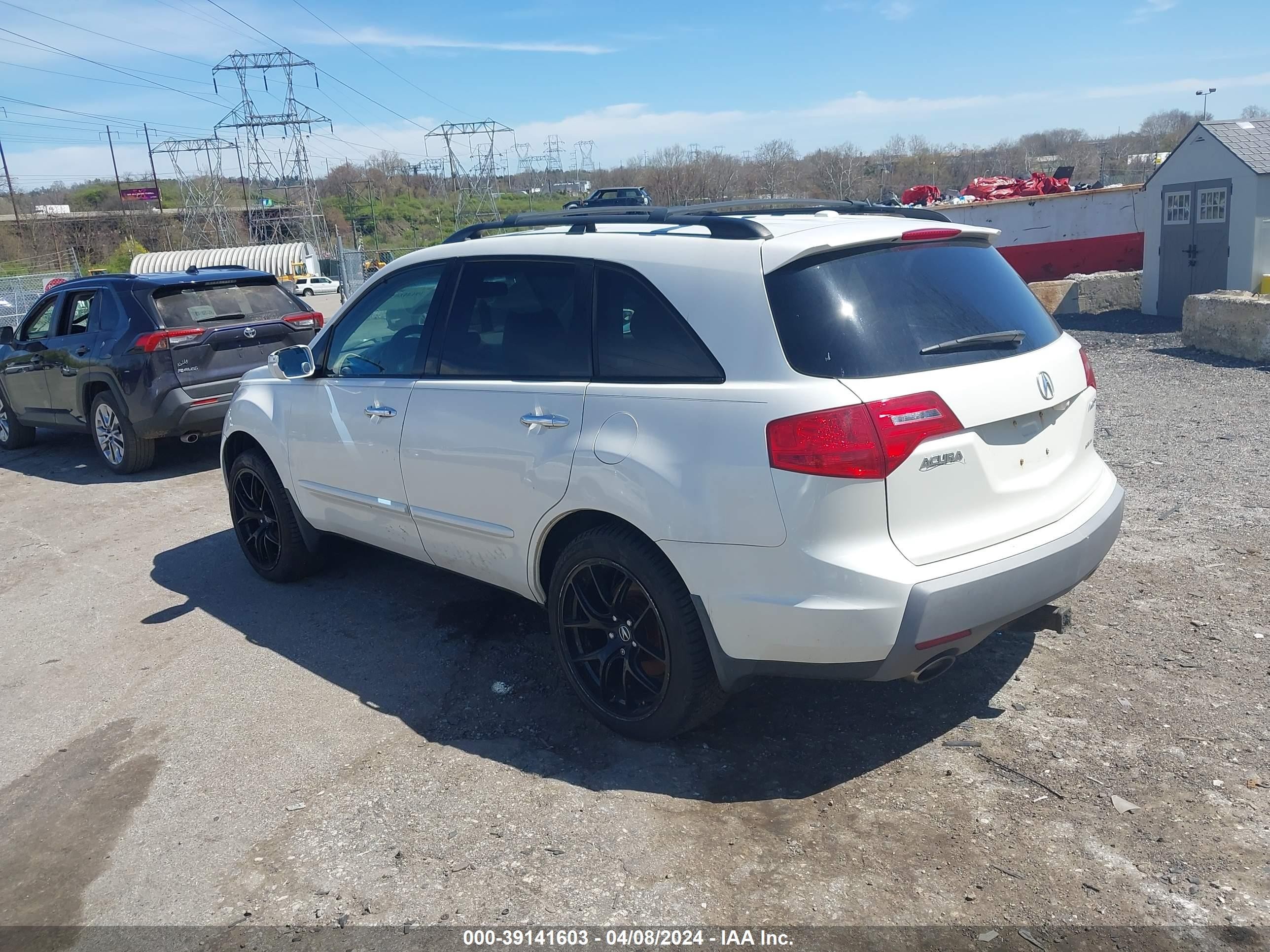 Photo 2 VIN: 2HNYD28699H503010 - ACURA MDX 