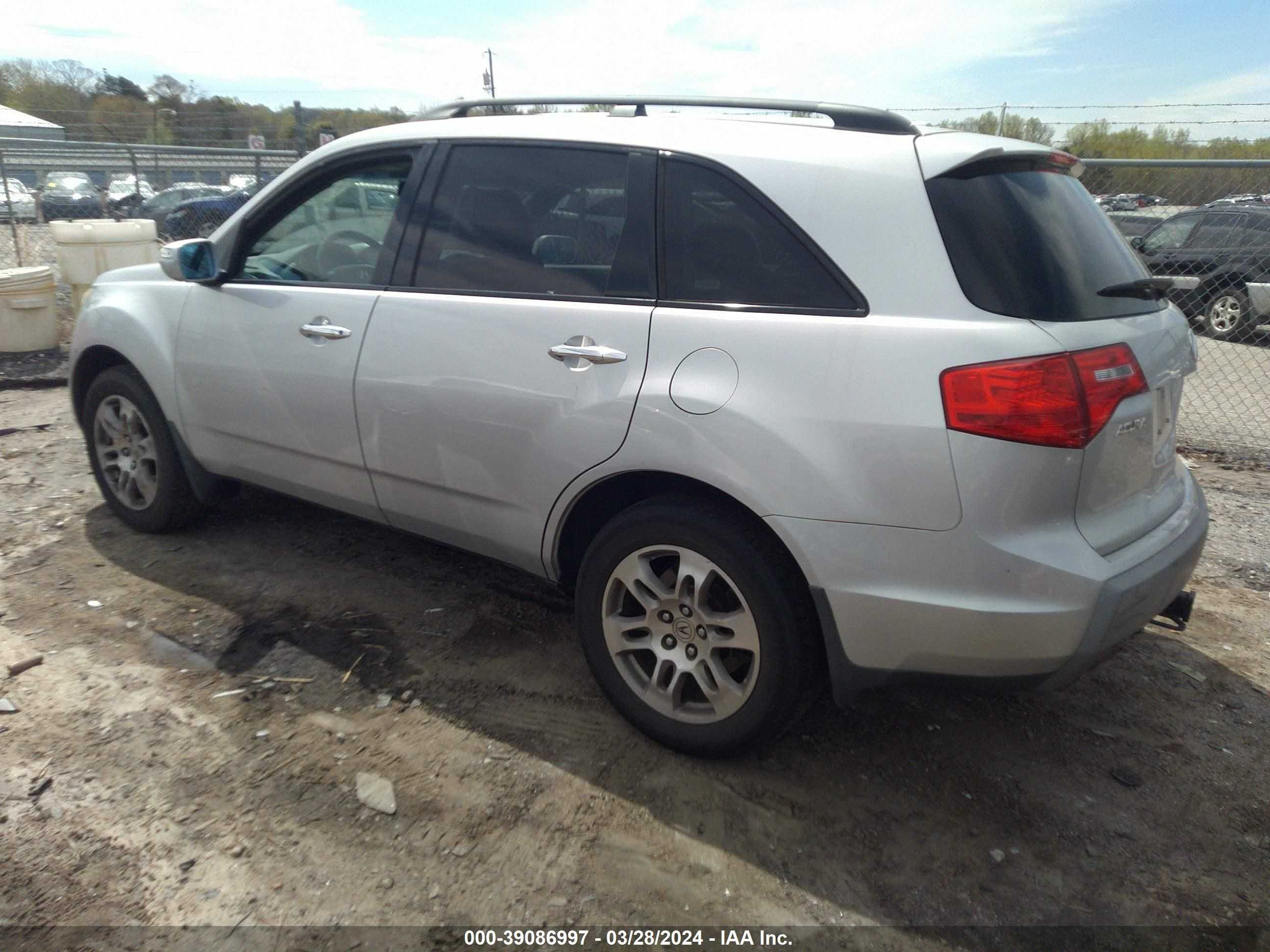 Photo 2 VIN: 2HNYD28699H527713 - ACURA MDX 