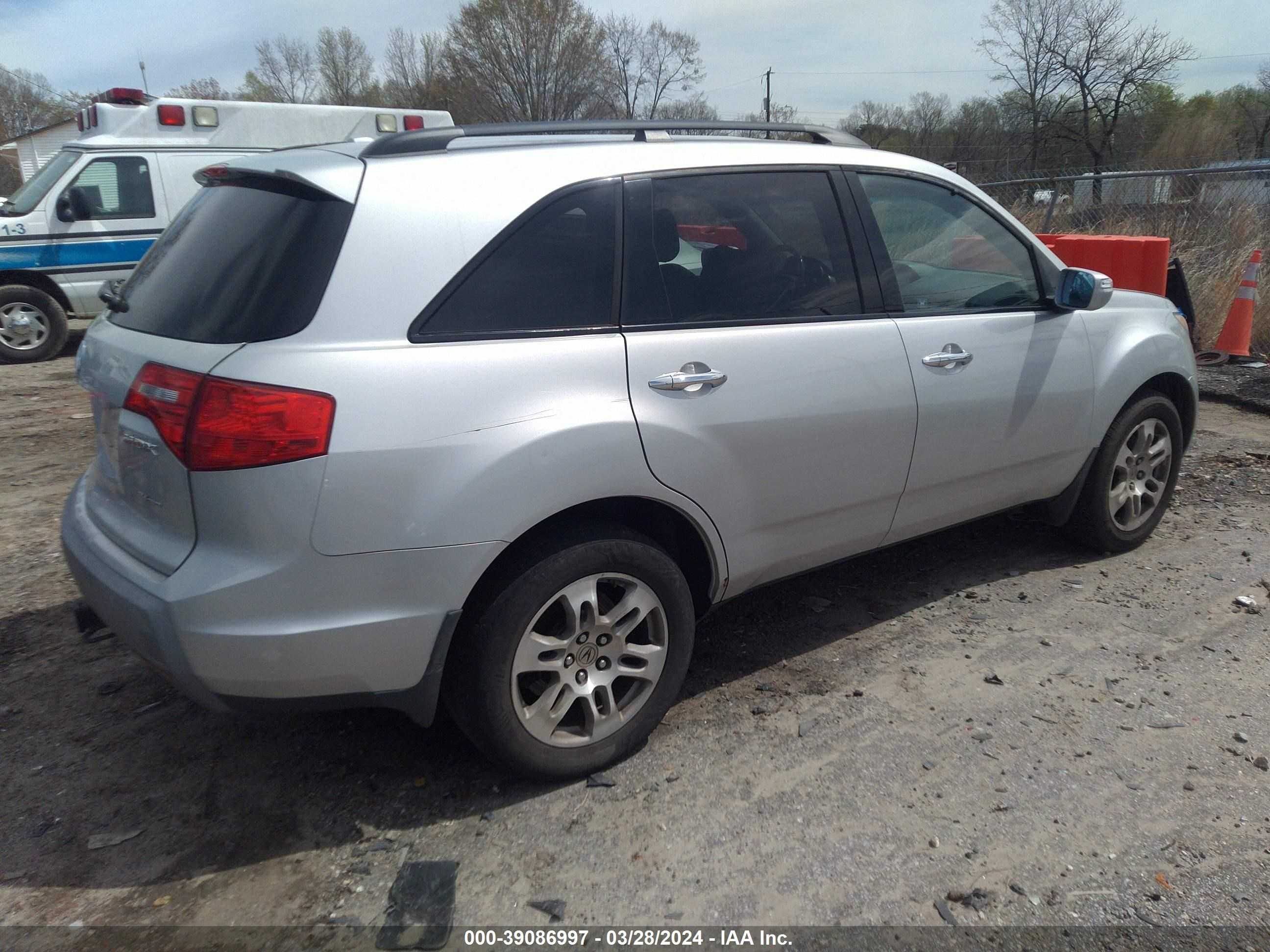 Photo 3 VIN: 2HNYD28699H527713 - ACURA MDX 