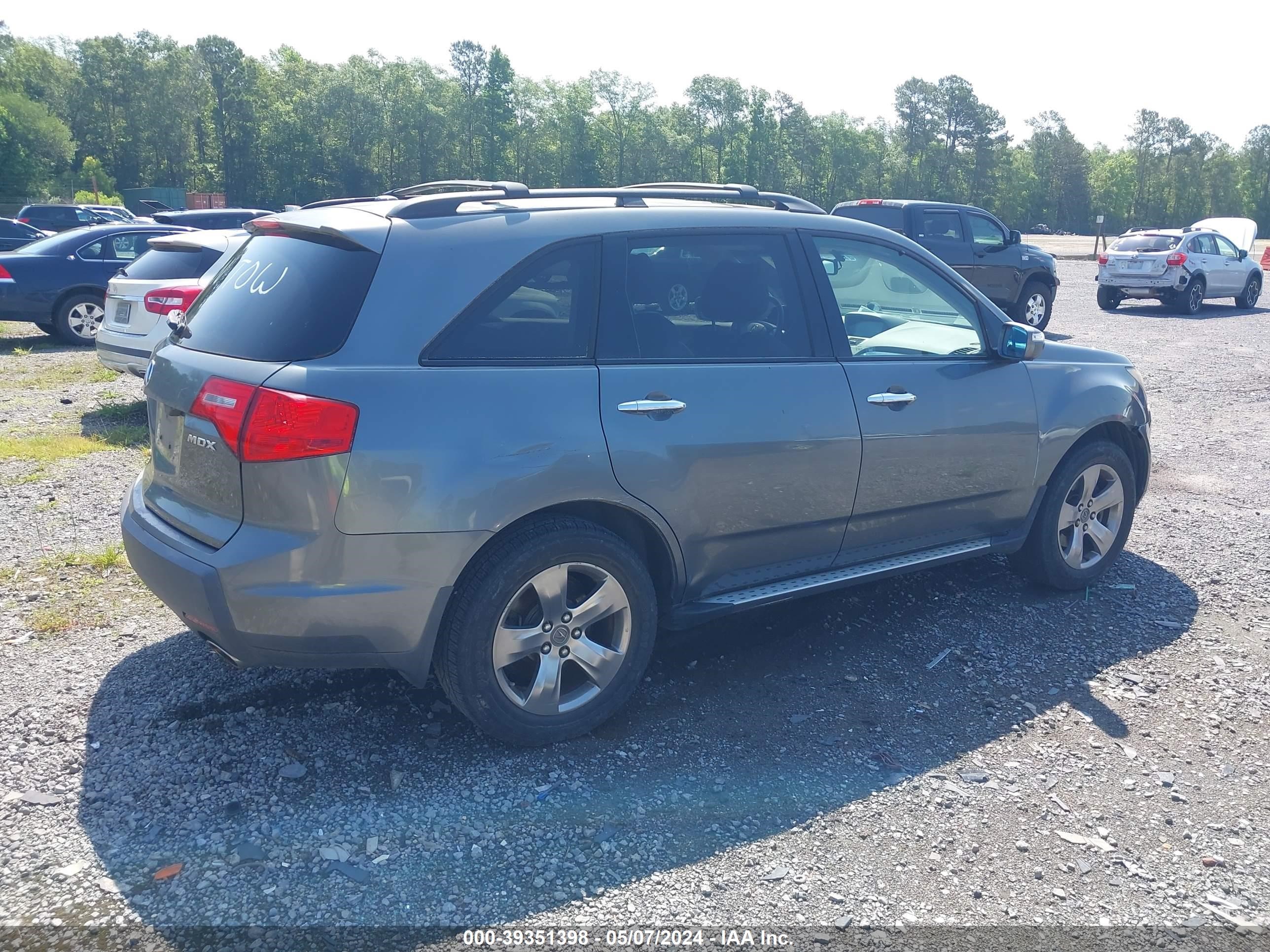 Photo 3 VIN: 2HNYD28879H505906 - ACURA MDX 