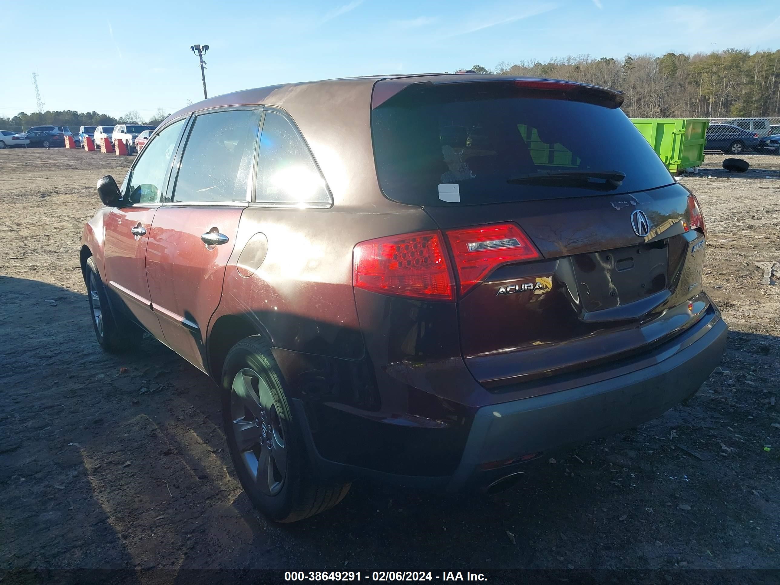 Photo 2 VIN: 2HNYD28897H547331 - ACURA MDX 