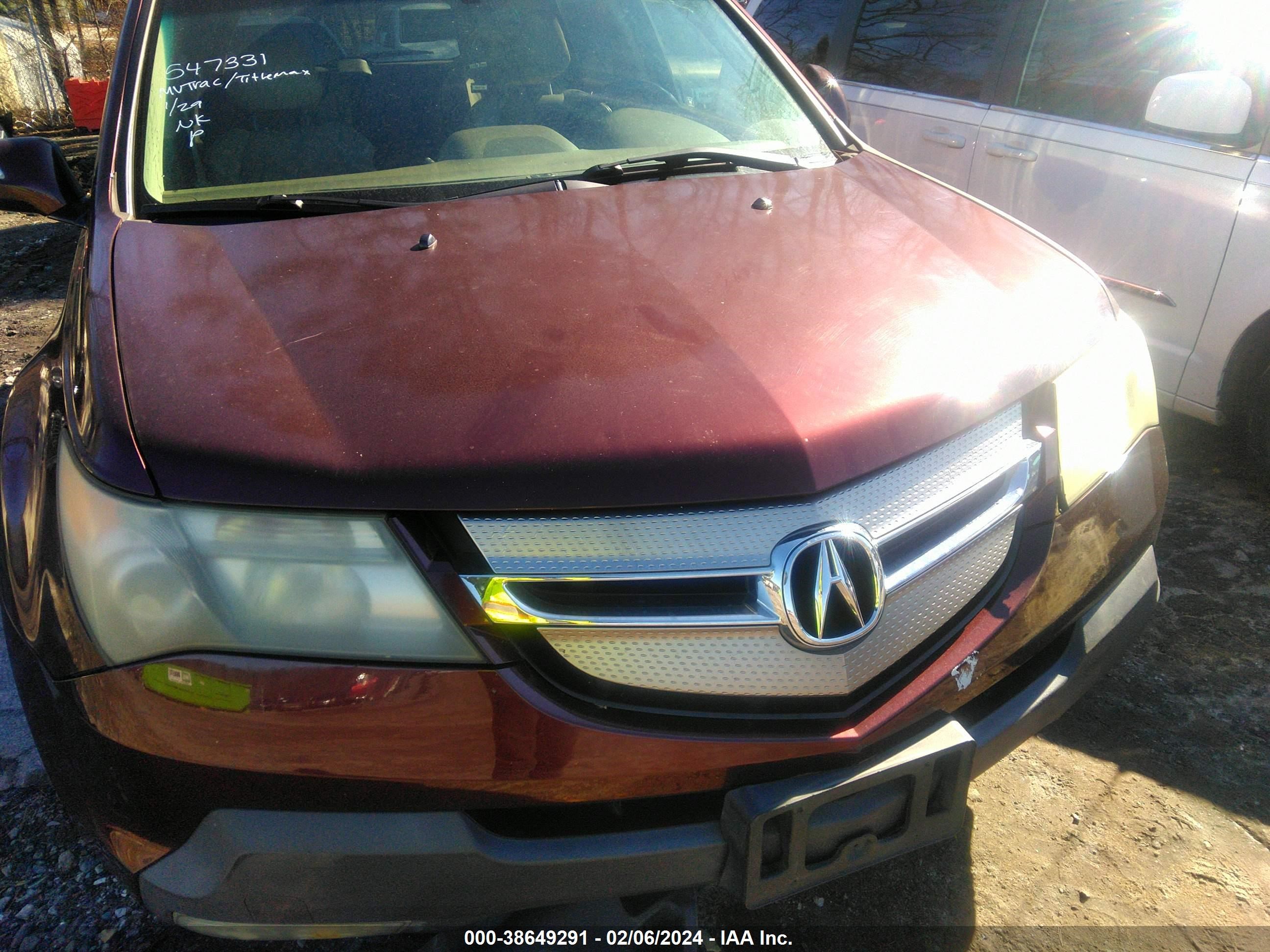 Photo 5 VIN: 2HNYD28897H547331 - ACURA MDX 