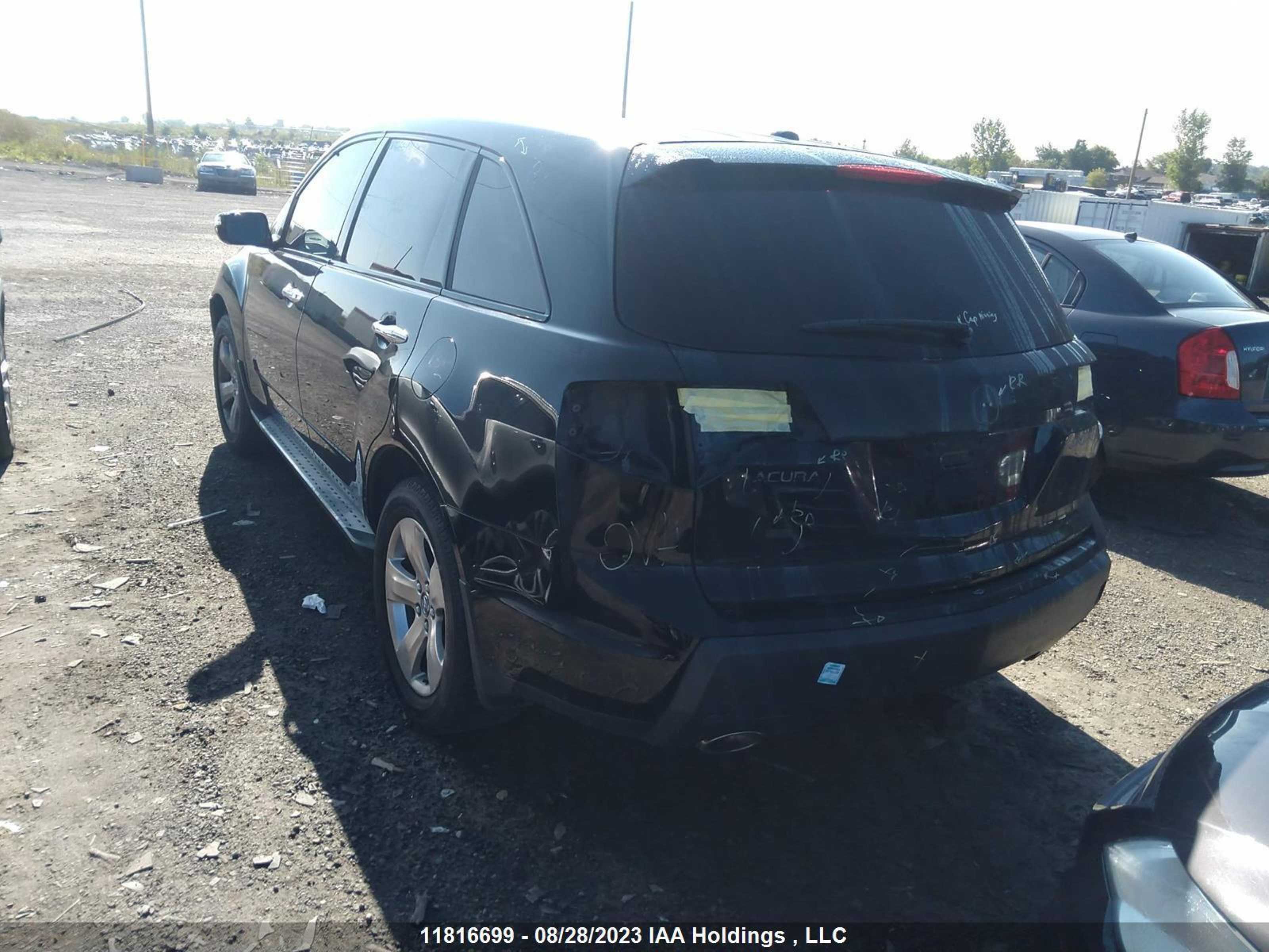 Photo 2 VIN: 2HNYD28899H005777 - ACURA MDX 