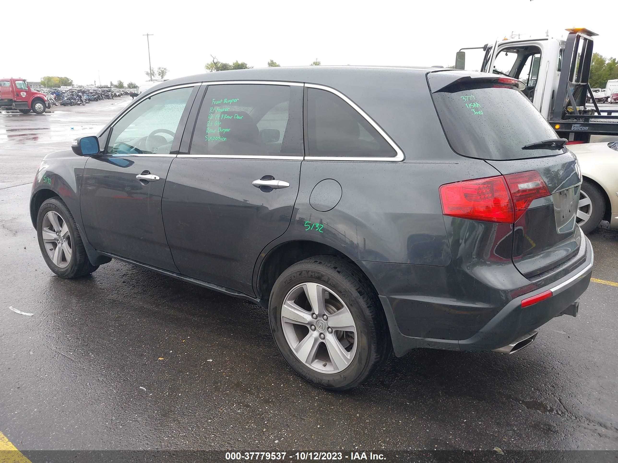 Photo 2 VIN: 2HNYD2H26DH519395 - ACURA MDX 