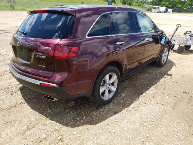 Photo 3 VIN: 2HNYD2H31CH521899 - ACURA MDX TECHNO 