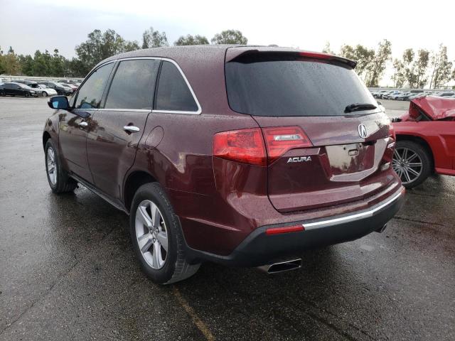 Photo 2 VIN: 2HNYD2H38CH504551 - ACURA MDX TECHNO 