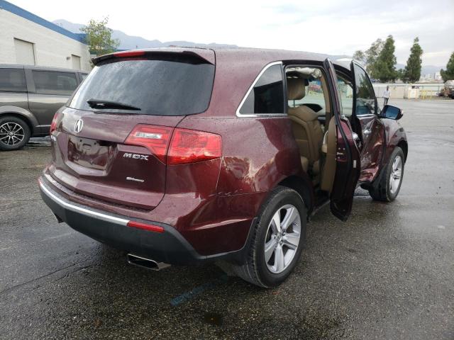 Photo 3 VIN: 2HNYD2H38CH504551 - ACURA MDX TECHNO 