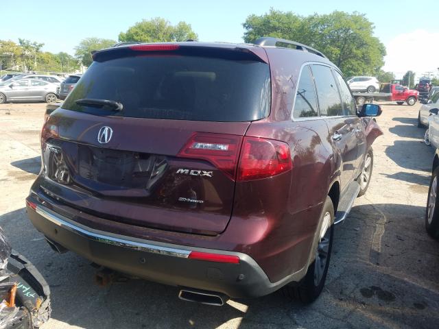 Photo 3 VIN: 2HNYD2H44AH508778 - ACURA MDX TECHNO 