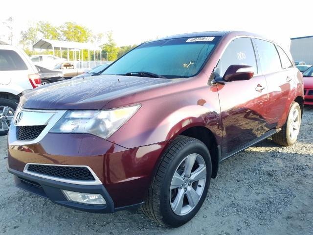 Photo 1 VIN: 2HNYD2H48BH505237 - ACURA MDX TECHNO 