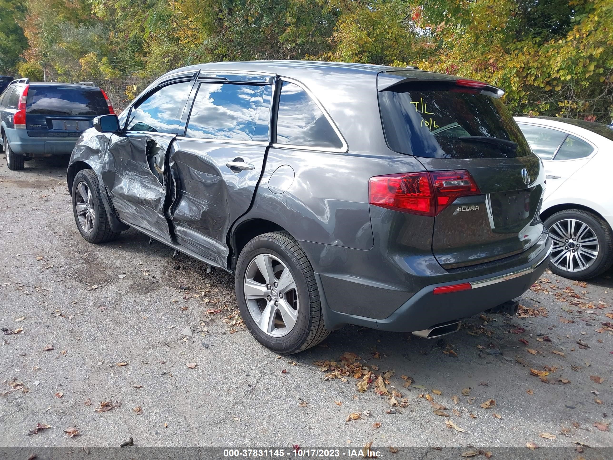 Photo 2 VIN: 2HNYD2H60BH500910 - ACURA MDX 