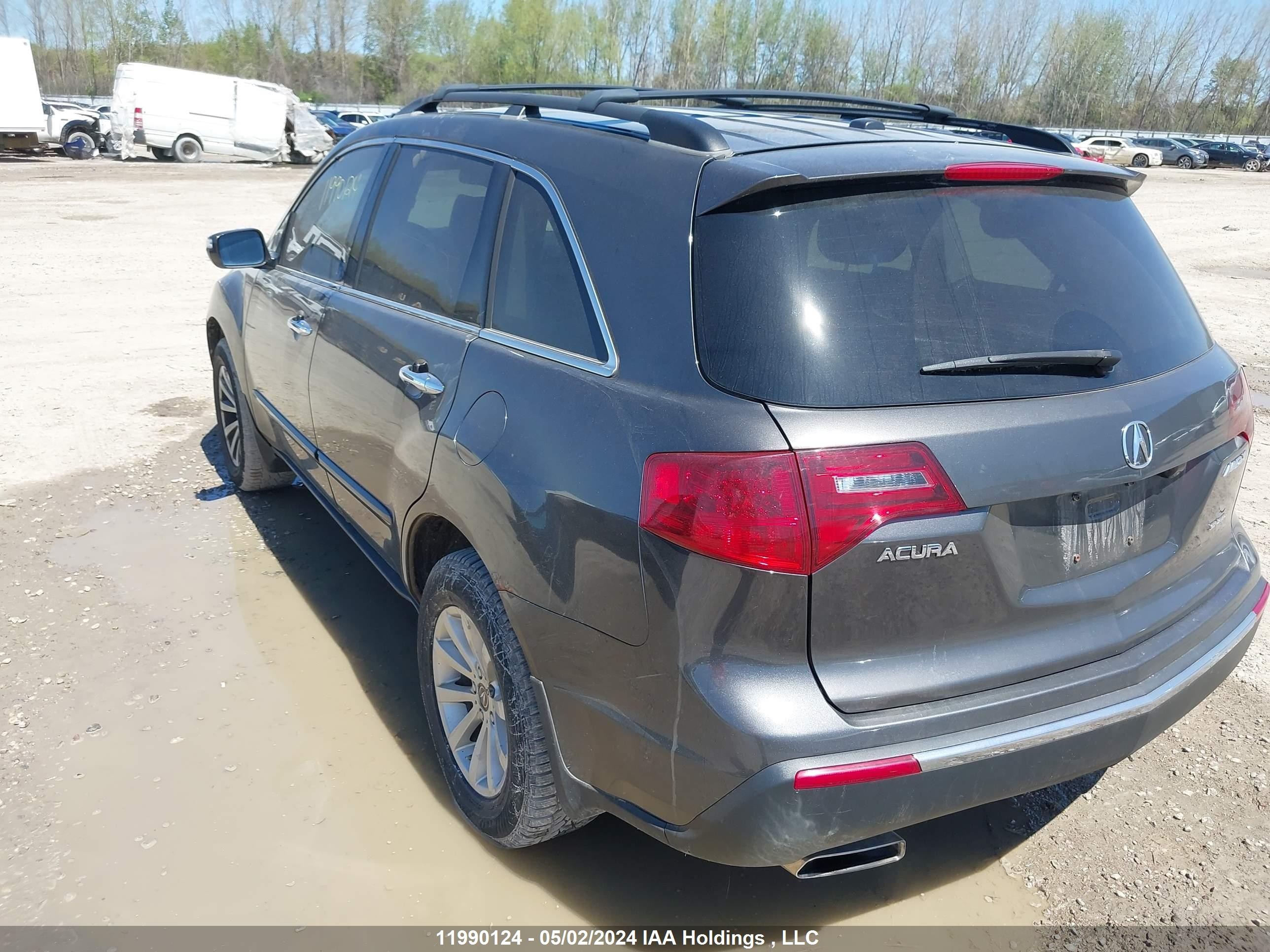 Photo 2 VIN: 2HNYD2H62BH005267 - ACURA MDX 