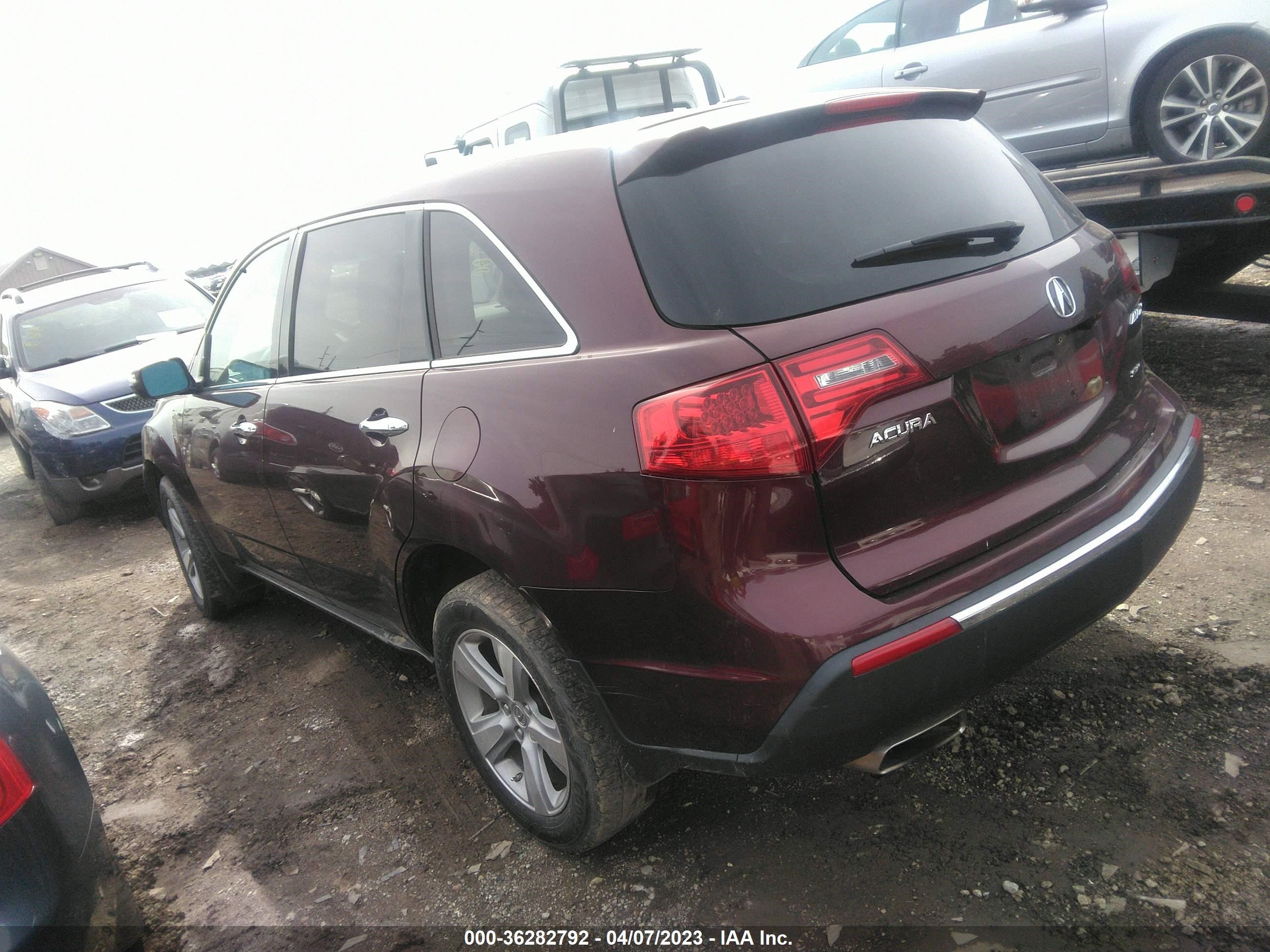 Photo 2 VIN: 2HNYD2H62BH505073 - ACURA MDX 