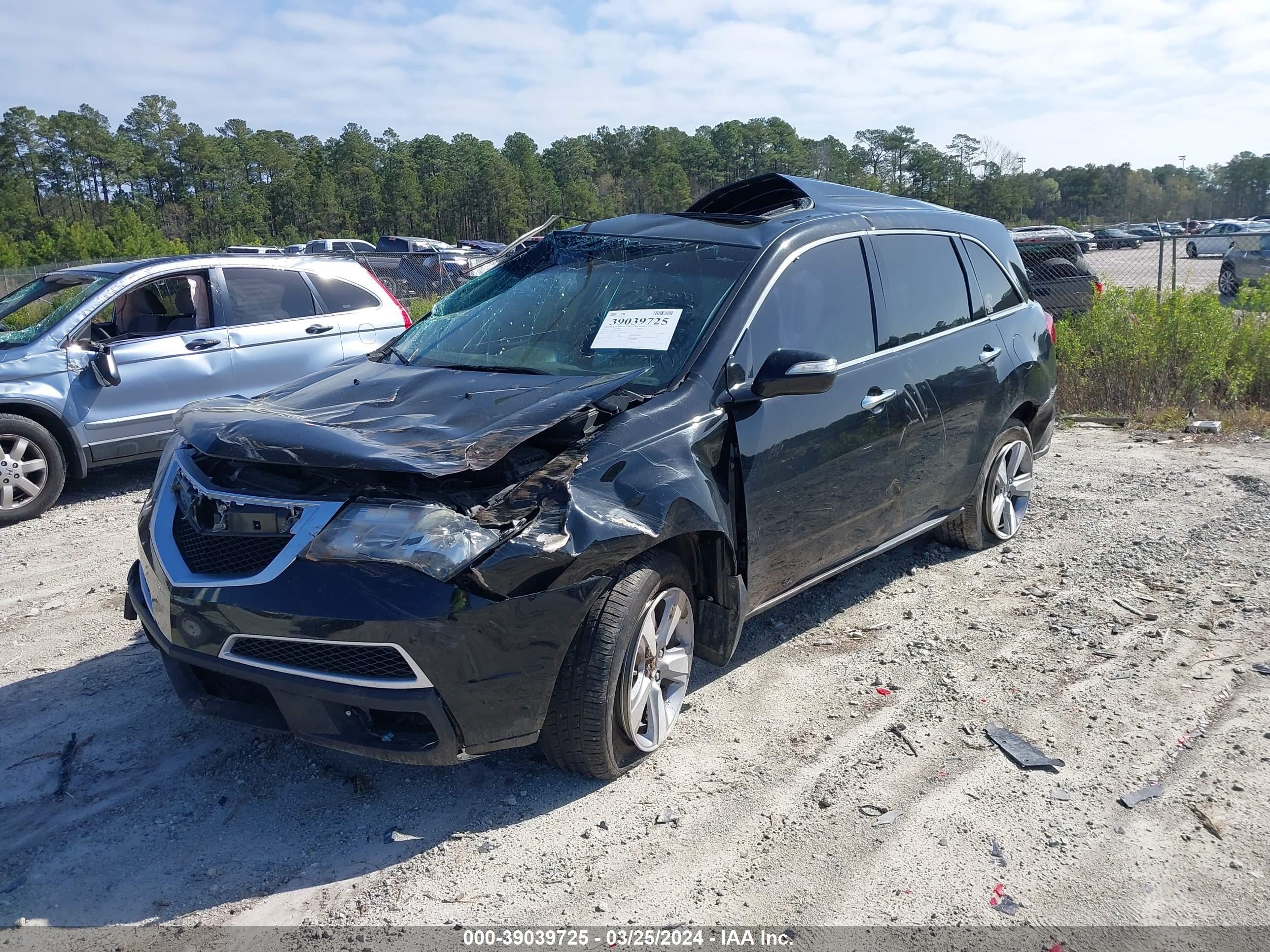 Photo 1 VIN: 2HNYD2H68BH547389 - ACURA MDX 