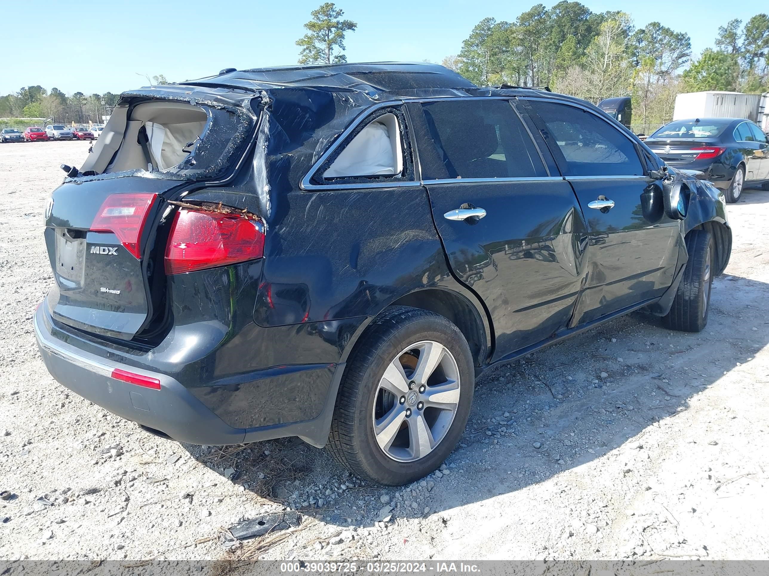 Photo 3 VIN: 2HNYD2H68BH547389 - ACURA MDX 