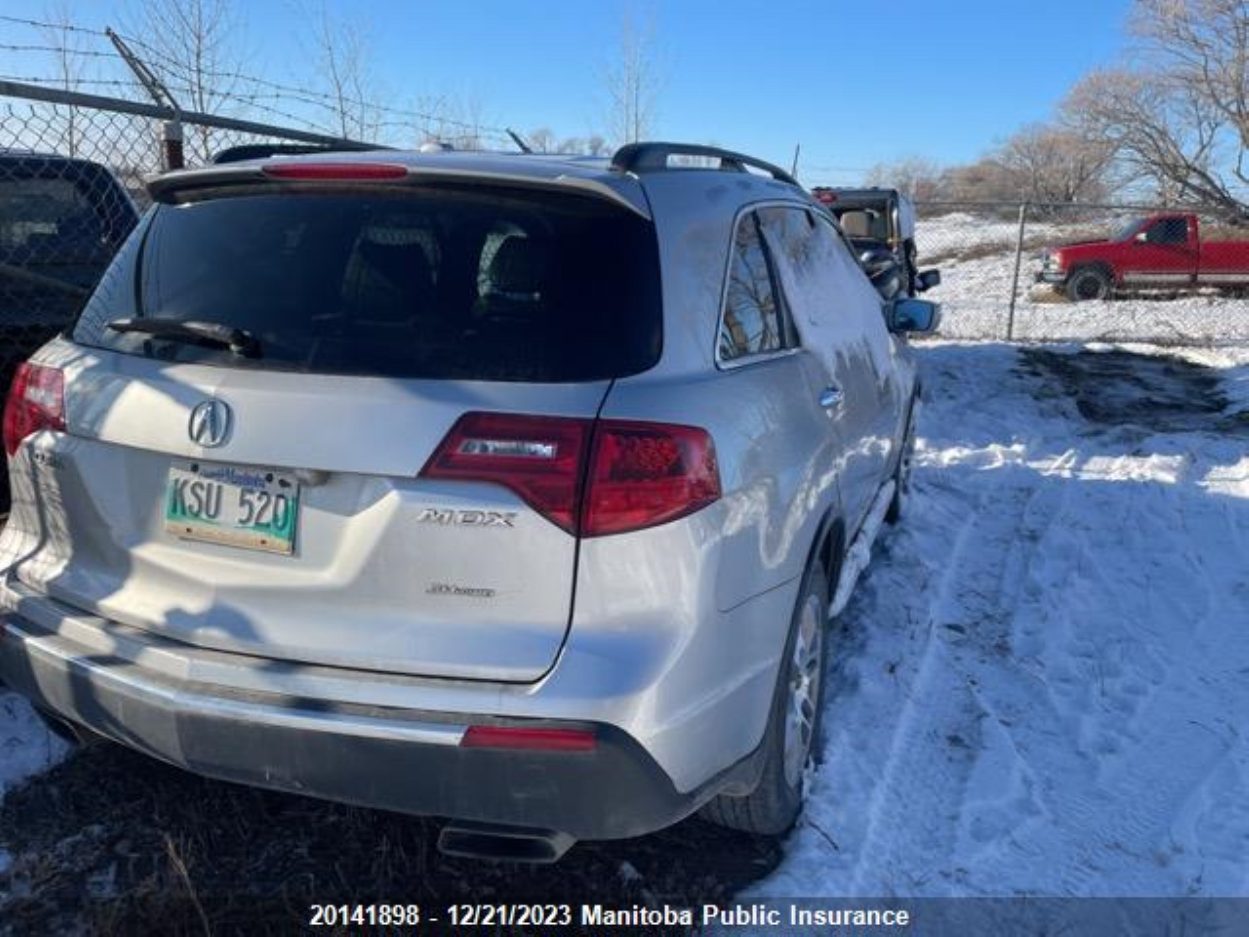 Photo 3 VIN: 2HNYD2H89CH000649 - ACURA MDX 