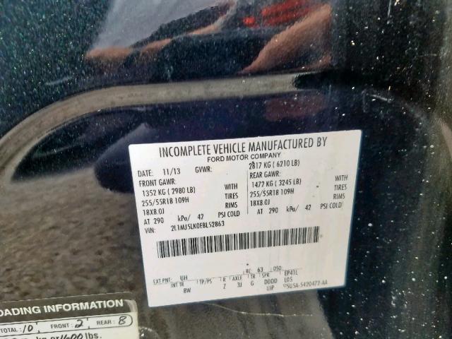 Photo 9 VIN: 2L1MJ5LK0EBL52863 - LINCOLN MKT 