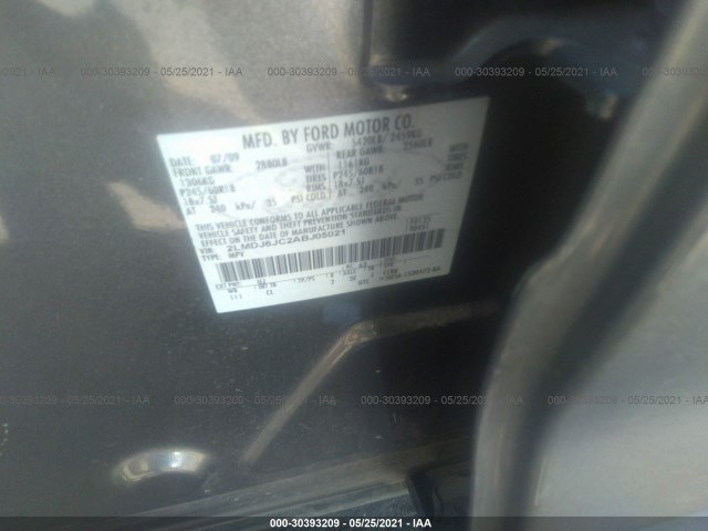 Photo 8 VIN: 2LMDJ6JC2ABJ05021 - LINCOLN MKX 