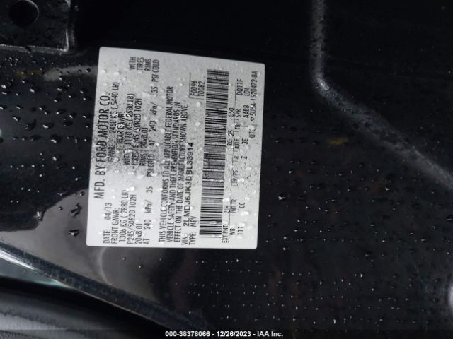 Photo 8 VIN: 2LMDJ6JK3DBL33914 - LINCOLN MKX 