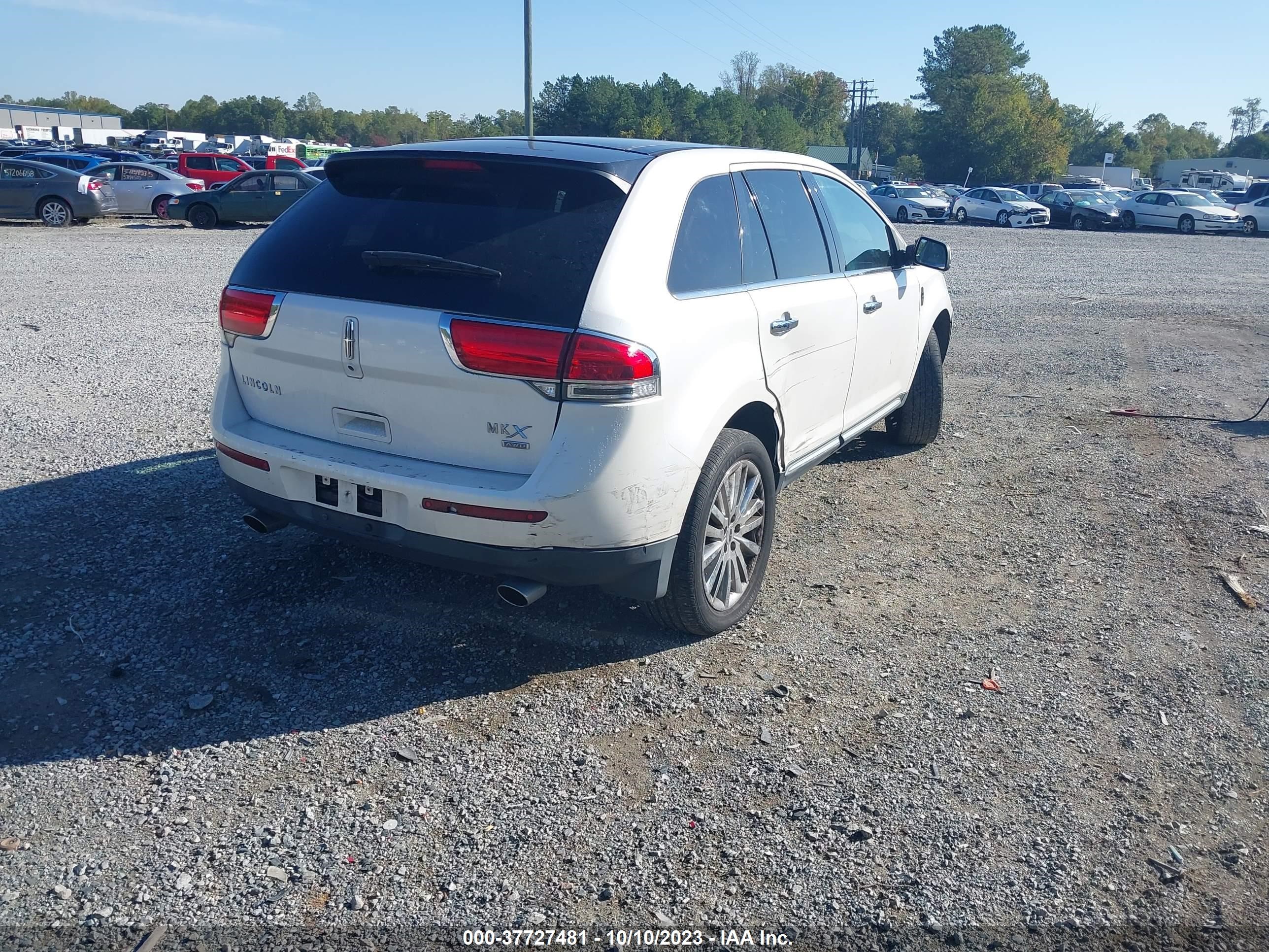 Photo 3 VIN: 2LMDJ8JK0DBL16256 - LINCOLN MKX 