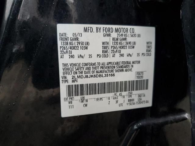 Photo 12 VIN: 2LMDJ8JK6DBL35166 - LINCOLN MKX 