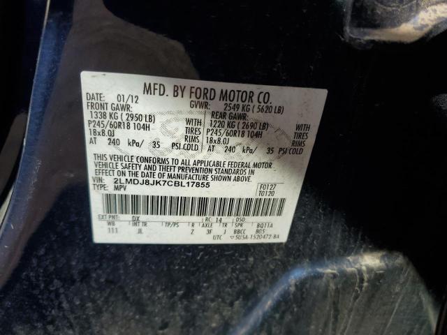 Photo 11 VIN: 2LMDJ8JK7CBL17855 - LINCOLN MKX 