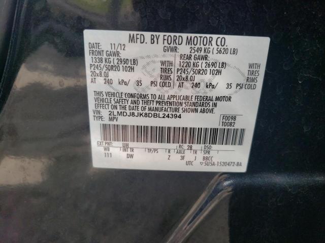 Photo 13 VIN: 2LMDJ8JK8DBL24394 - LINCOLN MKX 