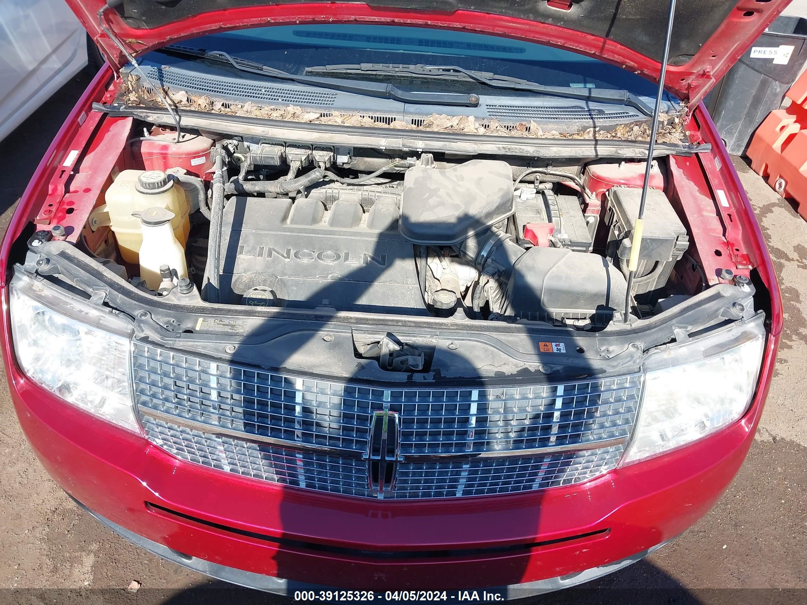 Photo 9 VIN: 2LMDU68C07BJ38752 - LINCOLN MKX 