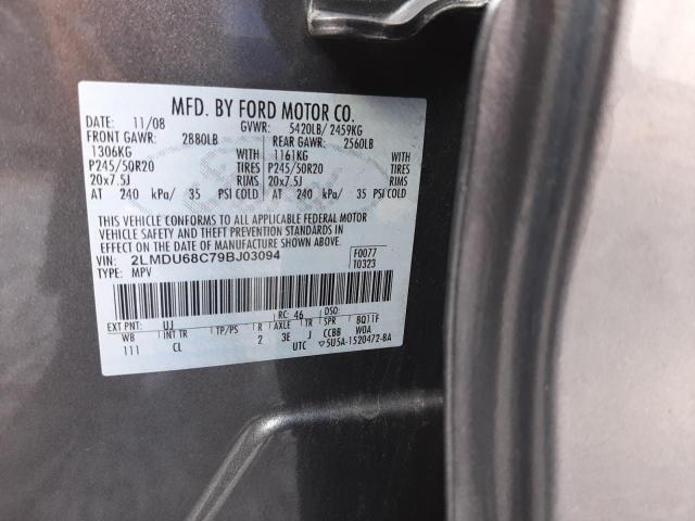 Photo 12 VIN: 2LMDU68C79BJ03094 - LINCOLN MKX 