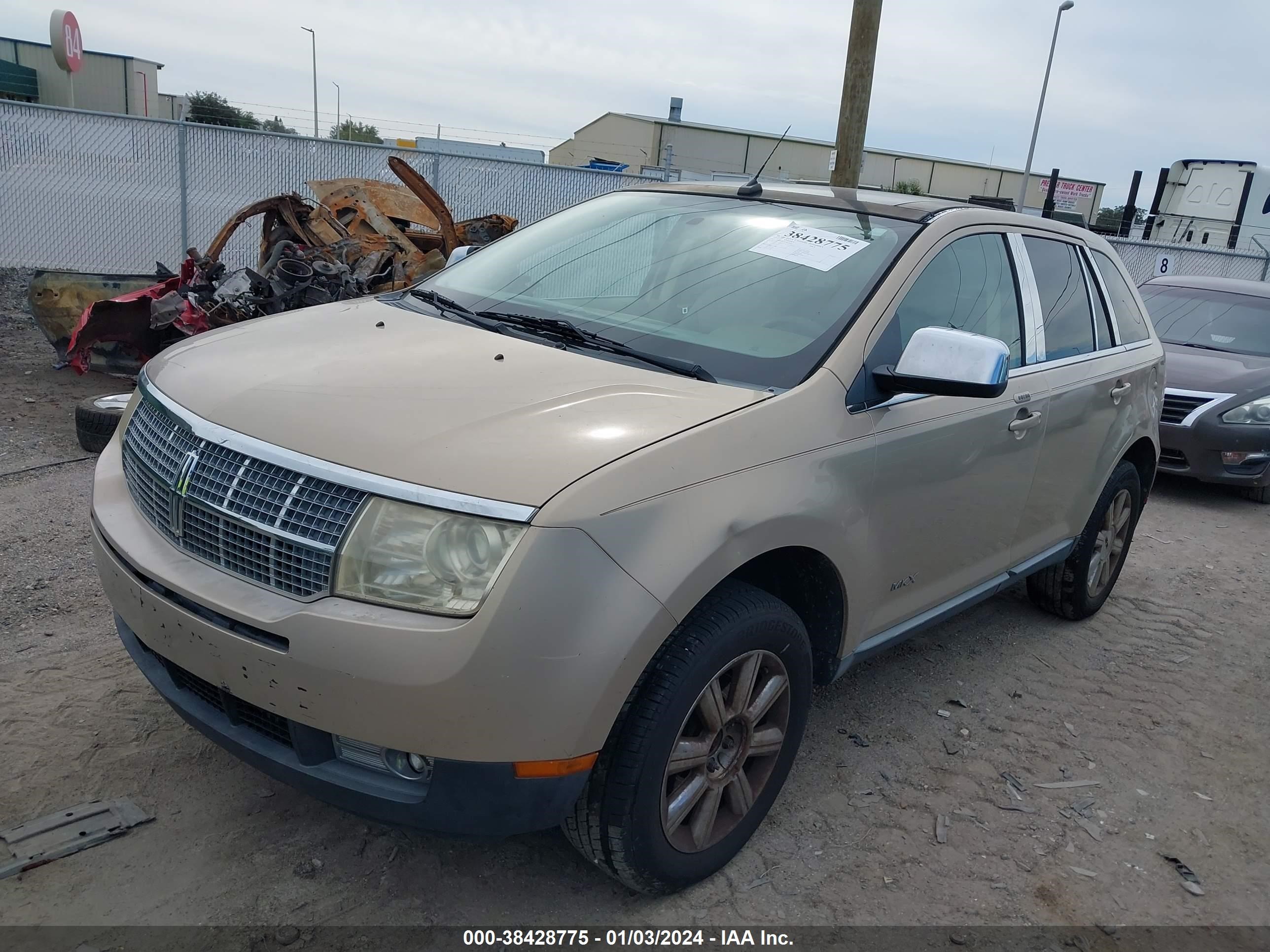 Photo 1 VIN: 2LMDU68C87BJ26204 - LINCOLN MKX 