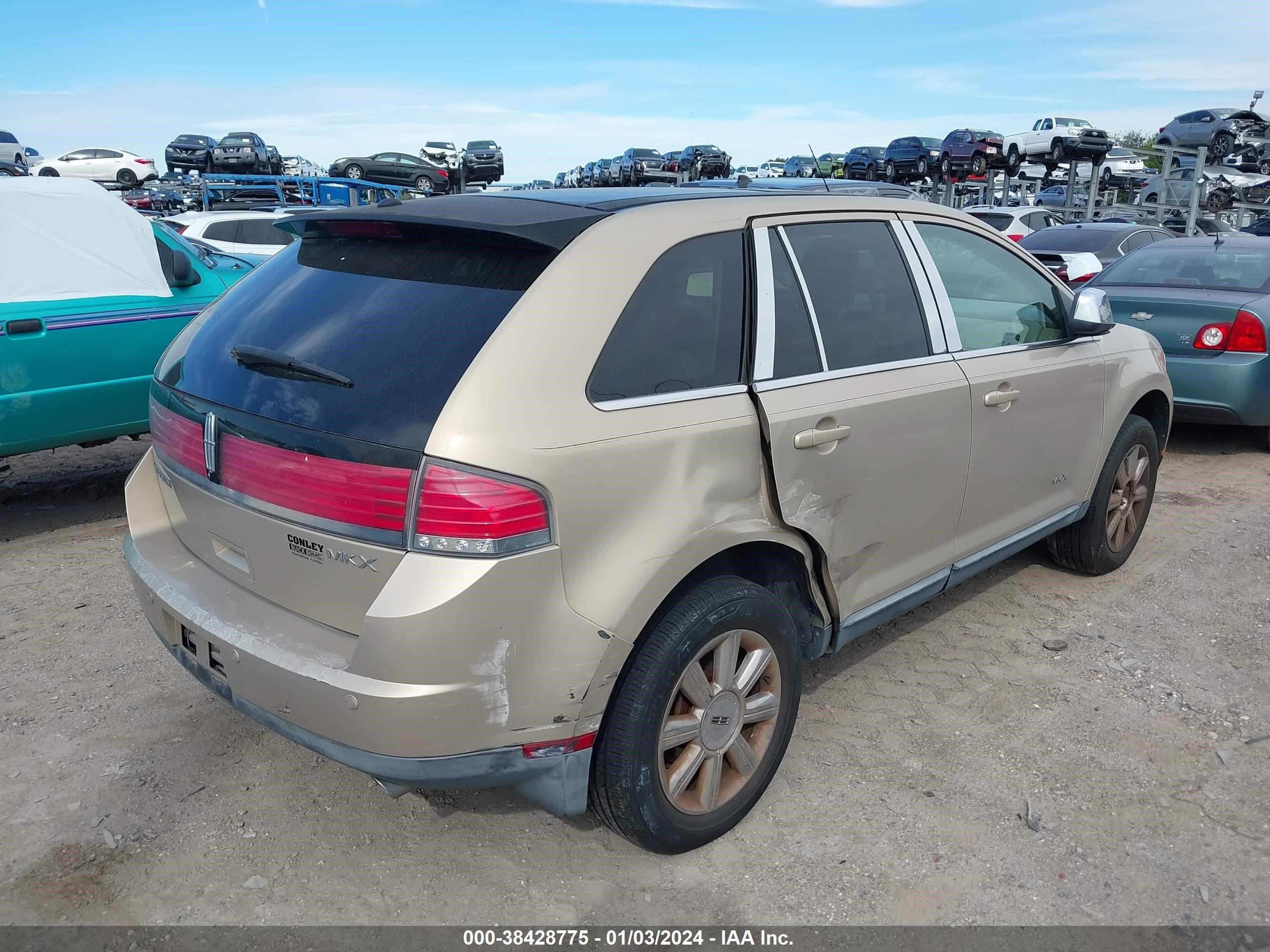 Photo 3 VIN: 2LMDU68C87BJ26204 - LINCOLN MKX 