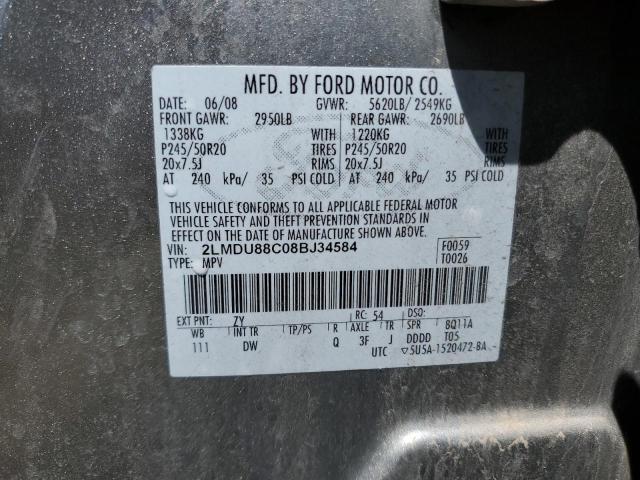 Photo 11 VIN: 2LMDU88C08BJ34584 - LINCOLN MKX 