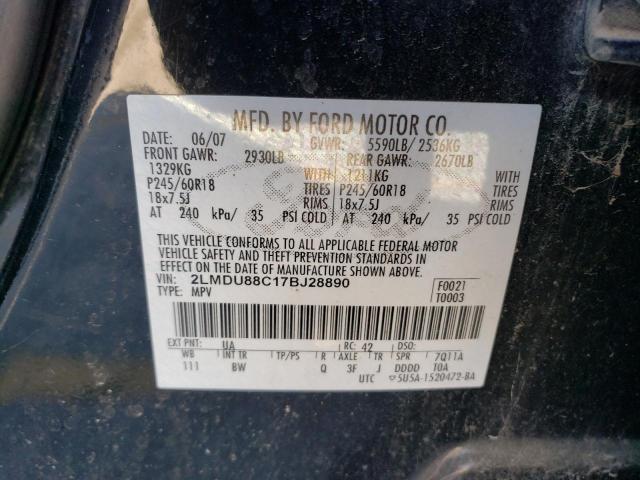 Photo 11 VIN: 2LMDU88C17BJ28890 - LINCOLN MKX 