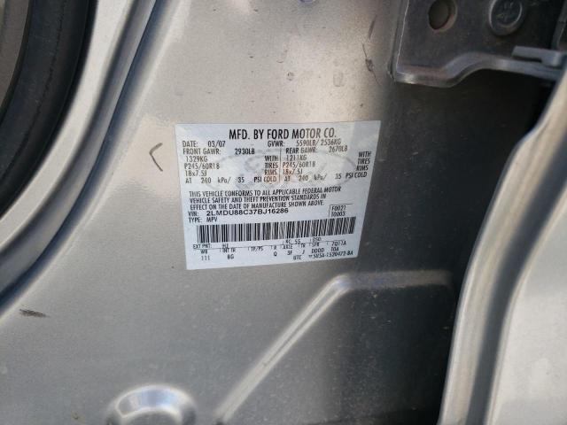 Photo 12 VIN: 2LMDU88C37BJ16286 - LINCOLN MKX 