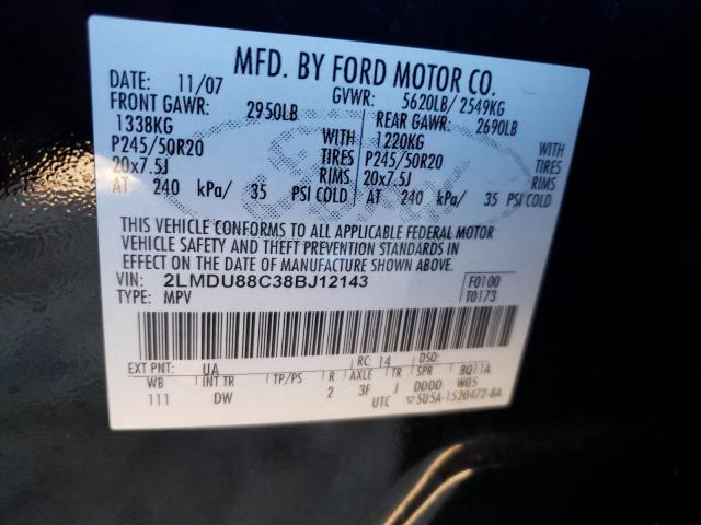 Photo 11 VIN: 2LMDU88C38BJ12143 - LINCOLN MKX 