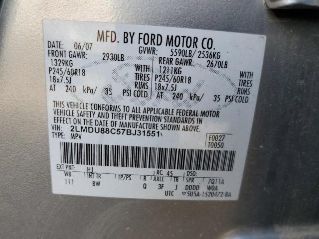 Photo 11 VIN: 2LMDU88C57BJ31551 - LINCOLN MKX 