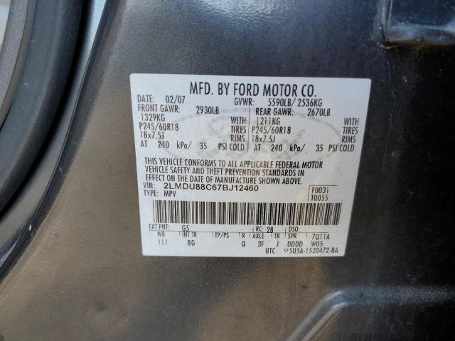 Photo 12 VIN: 2LMDU88C67BJ12460 - LINCOLN MKX 